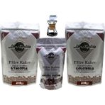 Nuri Toplar Filtre Kahve Ethiopia ve Colombia House Blend 3'lü Paket - 600 gr - Chemex