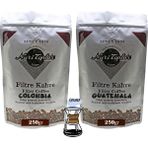 Nuri Toplar Filtre Kahveleri Guatemala ve Colombia Yöresel Paket 2X250 gr - 500 gr - Chemex