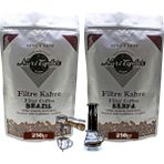 Nuri Toplar Filtre Kahveleri Kenya ve Brazil Yöresel Paket 2X250 gr - 500 gr - Espresso