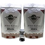 Nuri Toplar Filtre Kahveleri Kenya ve Brazil Yöresel Paket 2X250 gr - 500 gr - V60