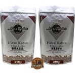 Nuri Toplar Filtre Kahveleri Kenya ve Brazil Yöresel Paket 2X250 gr - 500 gr