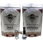 Nuri Toplar Filtre Kahveleri Kenya ve Guatemala Yöresel Paket 2X250 gr - 500 gr - Aeropress