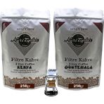 Nuri Toplar Filtre Kahveleri Kenya ve Guatemala Yöresel Paket 2X250 gr - 500 gr - Chemex