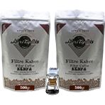 Nuri Toplar Filtre Kahvesi Kenya Aa Çekirdeği - Odun Ateşinde Kahve - 1 kg - Chemex