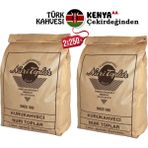 Nuri Toplar Kenya Aa Türk Kahvesi Günlük Taze Çekilmiş 2X250 gr - 500 gr