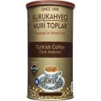 Nuri Toplar Türk Kahvesi Yuvarlak Metal Kutu 250 gr