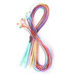 Nurnesy 12 PCS ABS Plastik Afgan Tunus Tığ Işi Kanca Seti - Kablo, halı Ve halı Dokuma Için örgü Iğneleri Ile