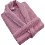 Nurpak Bamboo Tekli Bornoz Mürdüm XXL Beden - 2XL