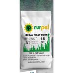 NURPEL %100 Çam Peleti Orijinal Kedi Kumu 6 mm 15KG 30L
