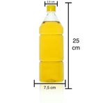 Nurpet 59 Adet 1 Litre Boş Pet Şişe 28 Mm Kilitli Kapak