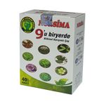Nursima 9u 1 yerde Bitkisel Karışımlı Çay 40 lı Süzen Poşet