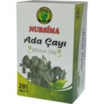 Nursima Ada Çayı Bitkisel Çay 20'li Süzen Poşet - Bitki Çayı