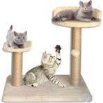 Nursoft Pati Ağacı Kedi Tırmalama ve Dinlenme Alanı - Bej