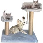 Nursoft Pati Ağacı Kedi Tırmalama ve Dinlenme Alanı - Gri