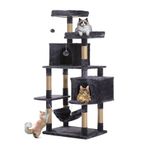 Nursoft XL Kedi Konağı - Çift Yuva + Hamak + Tırmalama (8-10 kg Taşıma Kapasiteli)