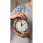 Nurtakı üç farklı Renk 18 cm Analog Sessiz Duvar Saati