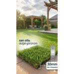 Nurteks 30mm Jupiter Green En 3 Metre Suni Çim Yapay Çim Halı