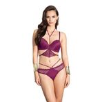 Nurteks 4404 Intimo Donna Destekli Mor Sütyen Takım