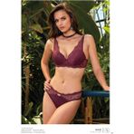 Nurteks Push Up Set Sutyen Takım - 80 - Mor