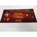 Nuryay 2026 Spiralli Masa Takvimi Küçük (12 x 34 )