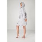 Nuşa Dantelli Bambo Cotton Bornoz
