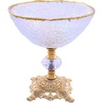 Nusnus Terra Sedef Gold Metal Ayaklı Çerezlik 6'lı