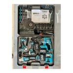 Nuspower Kimmeer Plus 4'lü Set Şarjlı Delici Kırıcı Hilti 2-26 125MM Taşlama Somun Sökme Darbeli Matkap