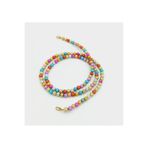 Nusrat Bilişim Çanta Aksesuar 120cm Renkli Ahşap Boncuklu Çanta Sapı