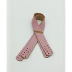 Nusrat Bilişim Çanta Aksesuar 35X2 Cm Gerçek Deri Çift Sap Lila