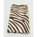 Nusrat Bilişim Çanta Aksesuar 90X50 Cm Duck Astarlık Kumaş Kahve Zebra Desen No:05