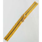 Nusrat Bilişim Çanta Aksesuar Başlıklı Fermuar 40 Cm Light Gold Metal Hardal