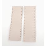 Nusrat Bilişim Çanta Aksesuar Bej Gerçek Deri Tutma Sapı 15X6 Cm Simit Sap