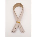 Nusrat Bilişim Çanta Aksesuar Gerçek Deri 35X1.2 Cm Bej Renk Çanta Sapı