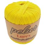 Nusrat Bilişim Çanta Aksesuar Pelur Lurex Simli Ribbon İp Sarı Renk