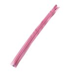 Nusrat Bilişim Çanta Aksesuar Pembe Renk 40 Cm Plastik Diş Fermuar Fd21