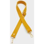 Nusrat Bilişim Çanta Aksesuar Suni Deri Ayarlı Çanta Sapı 120X2.4 Cm Hardal Light Gold Metal