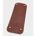 Nusrat Bilişim Çanta Aksesuar Suni Deri Bordo Renk 30X12 cm Dikdörtgen Çanta Tabanı (Light Gold Aparatlı)