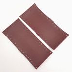 Nusrat Bilişim Çanta Aksesuar Suni Deri Tutma Sapı Bordo Simit Sap 17x7.5 Cm