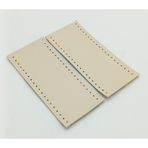 Nusrat Bilişim Çanta Aksesuar Suni Deri Tutma Sapı Krem Simit Sap 17x7.5 Cm