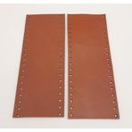 Nusrat Bilişim Çanta Aksesuar Taba Gerçek Deri Tutma Sapı 15X6 Cm Simit Sap
