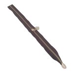 Nusrat Bilişim Çanta Aksesuar Tek Stoplu 45 Cm Fermuar Light Gold Metal Kahverengi Renk