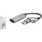 Nusrat Bilişim Enkado EKD-TP46 Type-C+Usb 3,0 To HDMI Video Capture