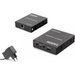 Nusrat Bilişim Hadron HDX1363 HDMI Kvm Extender 4K Loop-Out 120 M - Gümüş