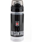 Nusrat Bilişim Me Matara 500 ml İnce Çubuk Desenli Siyah Renk Tritan BPA İçermez Hafif Su Şişesi 25371