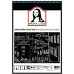 Nusrat Bilişim Monalisa Eskiz Defteri Kara Telli A4 150 gr 40 Yp MN02-4