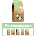 Nustil Aromalı Toz Eritritol Bal 250 gr x5 Şeker İçermez Vegan ve Glutensiz