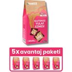 Nustil Glutensiz Yulaf Ezmesi 250 gr x 5 Yüksek Lifli Doğal İçerik ile Sağlıklı Atıştırmalık