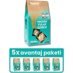 Nustil Organik Glutensiz Yulaf Ezmesi 250 gr x 5 Sade Yüksek Lifli Sağlıklı Besin
