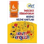 Nut Publishing 6. Sınıf İngilizce Öğreniyorum Resimli Kelime Kartları