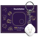 Nutale Anahtar Bulucu, 1-Paket Bluetooth Tracker Öğe Bulucu Hediye Anahtarlar için Anahtarlıklar Evcil Hayvan Cüzdanlar veya Sırt Çantaları ve Tabletler Takımyıldızı (Oğlak burcu)
